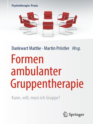 cover image of Formen ambulanter Gruppentherapie